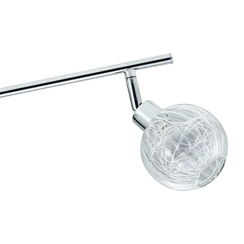 TIRA DE QUINN CROMADA DE 3 LUZ