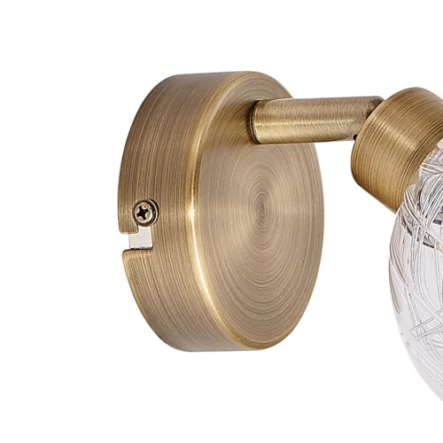 1 HOLOFOTES DE COURO QUINN CLARO