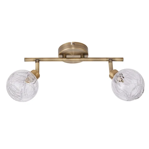 DESTAQUE DE COURO QUINN 2-LIGHT