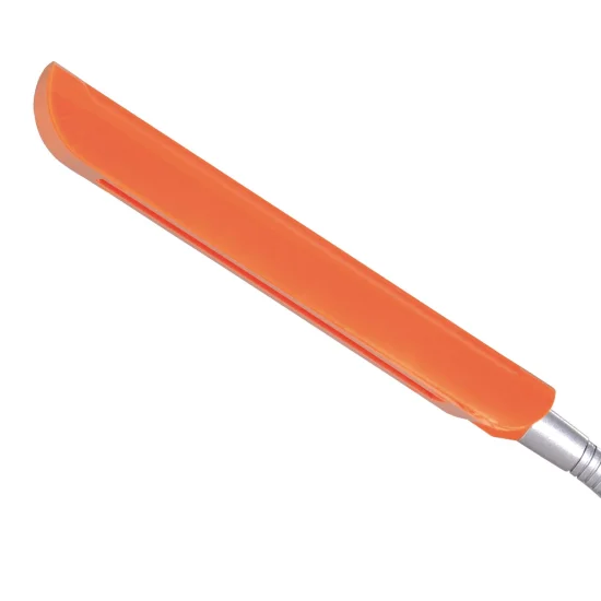 Candeeiro de secretária Led Glamour Laranja-Prata - Lâmparas e Iluminação | Lúzete 2