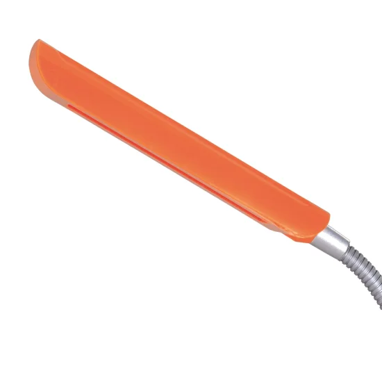 Flexo Clamp Led Cleo Orange-Silver Lâmpadas e LÚZETE de iluminação 2