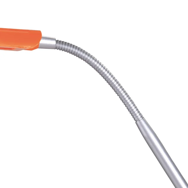 Flexo Clamp Led Cleo Orange-Silver Lâmpadas e LÚZETE de iluminação Flexo Clamp Led Cleo Orange-Silver Lâmpadas e LÚZETE de iluminação