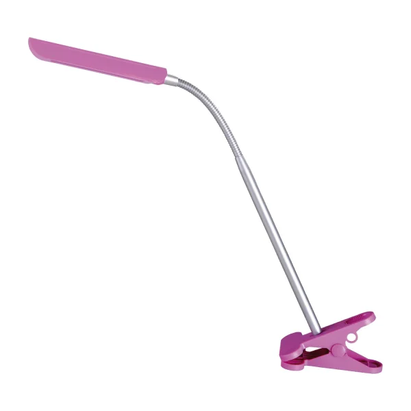 FLEXO CLAMP LEVOU CLEO LILA-PRATA