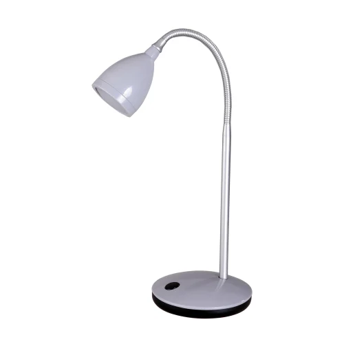 Candeeiro de secretária Led Kiko Cinza-Prata - Lâmparas e Iluminação | Lúzete