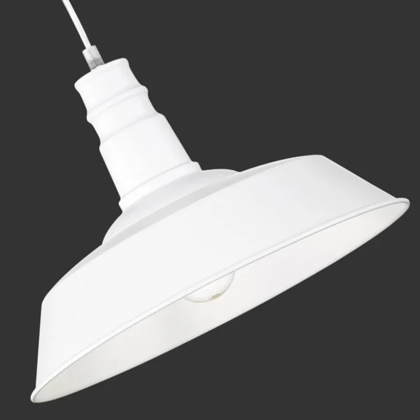 LÂMPADA INDUSTRIAL BRANCO TELMO TETO