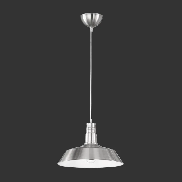 LÂMPADA DE TETO TELMO DE NÍQUEL INDUSTRIAL