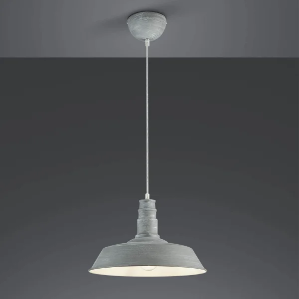 LÂMPADA DE TETO TELMO ABSTRATA INDUSTRIAL