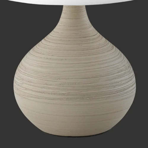 LÂMPADA DE MESA GUIDO CAPPUCCINO CERÂMICA