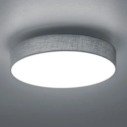 TETO LED ALONZO 22W 3000K 40CM CINZA