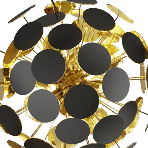 LÂMPADA PINGENTE KARIN OURO PRETO