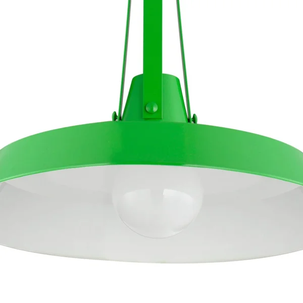 PINGENTE DE AÇO VERDE JOSIE