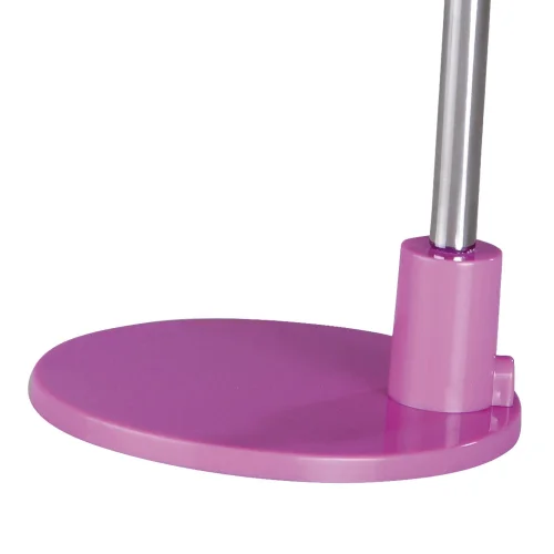 Candeeiro de secretária Led Oliver Lilás-Cromo - Lâmparas e Iluminação | Lúzete