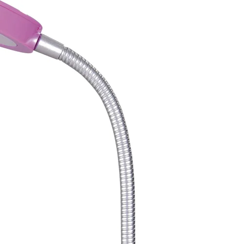 Candeeiro de secretária Led Lumina Lilás-Prata - Lâmparas e Iluminação | Lúzete