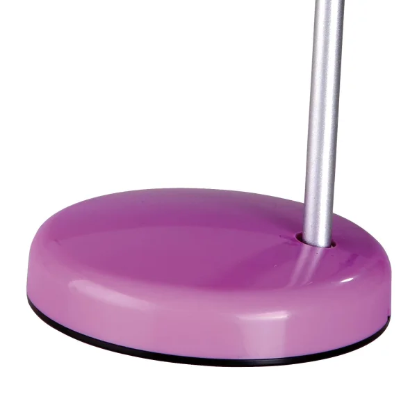 Candeeiro de secretária Led Lumina Lilás-Prata - Lâmparas e Iluminação | Lúzete