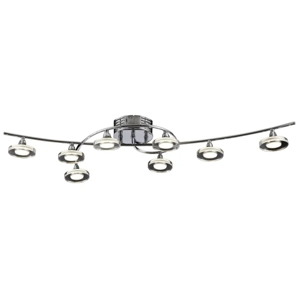 TETO DE LED 8 LUZES CAROL