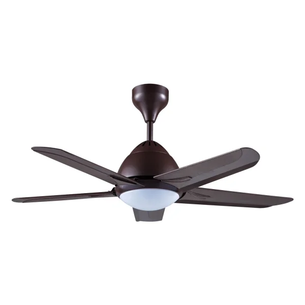 VENTILADOR MARROM VESPER TETO LED