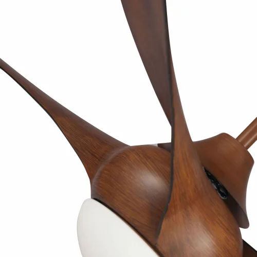 VENTILADOR MARROM PARRISH TETO LED