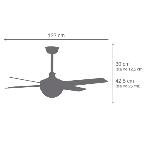 TETO VENTILADOR LED LYNK COURO TETO VENTILADOR LED LYNK COURO