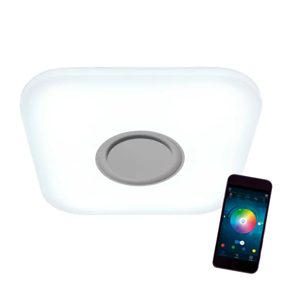 TETO DE LED 48W QUADRADO MUSICAL