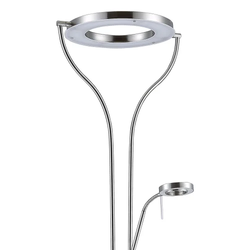 CARROSSEL DE LED 20W LÂMPADA DE PISO CROMADO