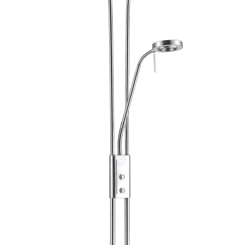 CARROSSEL DE LED 20W LÂMPADA DE PISO CROMADO