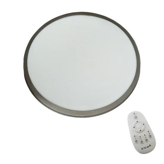 TETO SUPERFICE LED EMERY PRATA AJUSTÁVEL