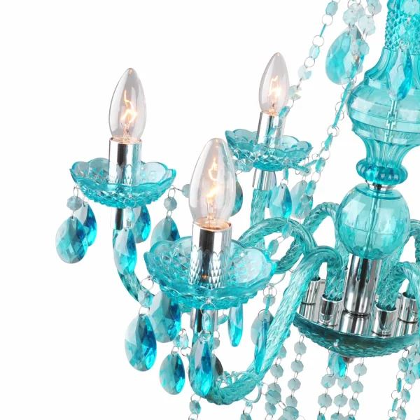 LÂMPADA DE TETO EMEIR AZUL LÂMPADA DE TETO EMEIR AZUL