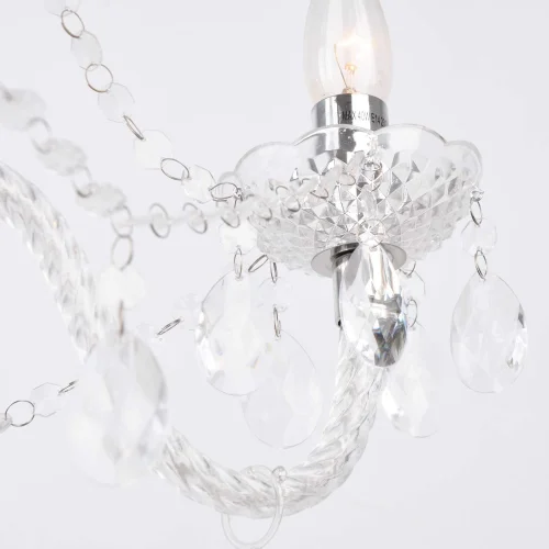 LÂMPADA DE TETO 3 LUZES LEOETTA TRANSPARENTES