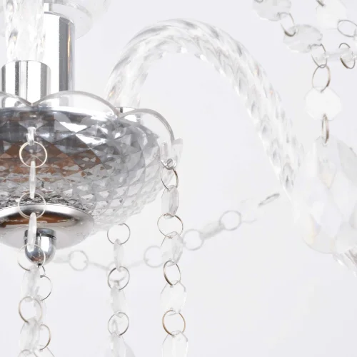 LÂMPADA DE TETO 3 LUZES LEOETTA TRANSPARENTES