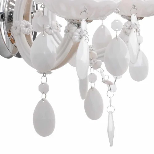 LÂMPADA DE PAREDE 2 LUZES DE MOLA BRANCAS