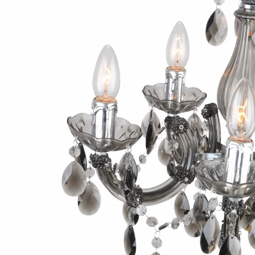 LÂMPADA DE TETO 5 LUZES VIRGILIA FUMADO