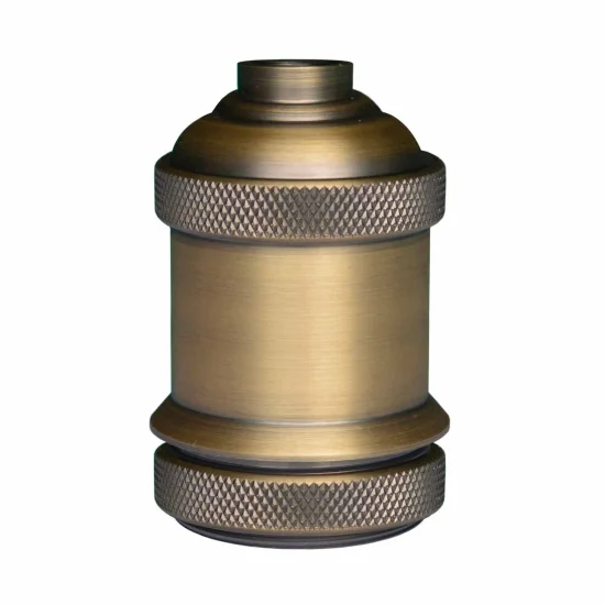 SUPORTE DE LÂMPADA E27 1L AÇO PERU