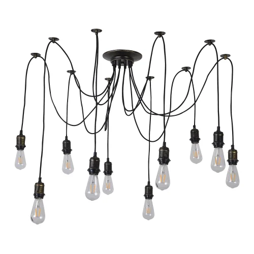 LÂMPADA TETO 10 LUZES CARLA IDADE LÂMPADA TETO 10 LUZES CARLA IDADE