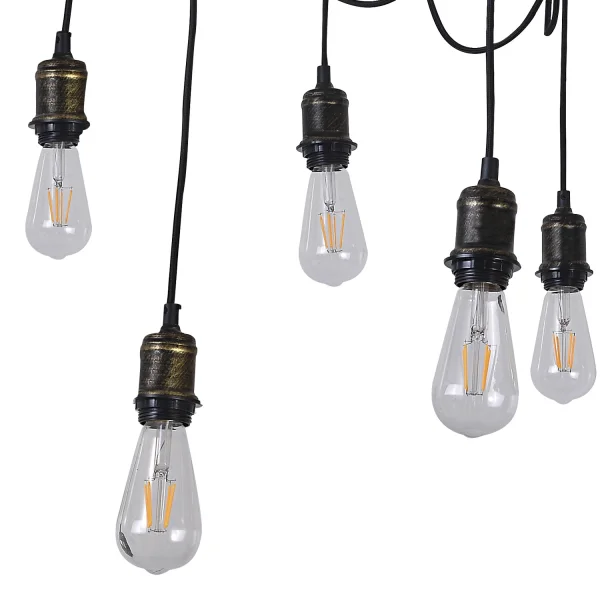 LÂMPADA TETO 10 LUZES CARLA IDADE LÂMPADA TETO 10 LUZES CARLA IDADE