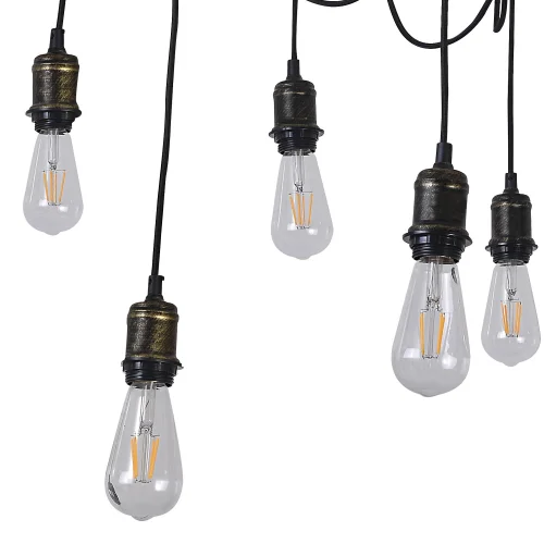 LÂMPADA TETO 10 LUZES CARLA IDADE LÂMPADA TETO 10 LUZES CARLA IDADE