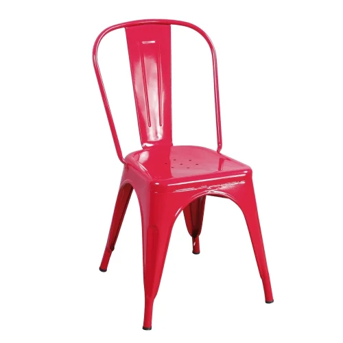 CADEIRA INDUSTRIAL VERMELHO JOSEPHINE