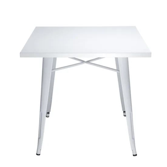 MESA DE METAL BRANCO JOSEPHINE