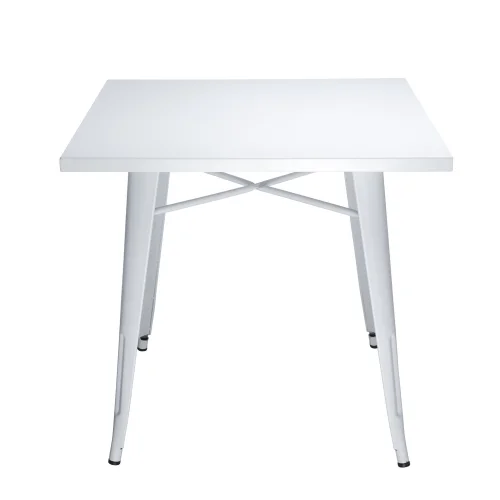 MESA DE METAL BRANCO JOSEPHINE MESA DE METAL BRANCO JOSEPHINE