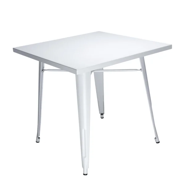 MESA DE METAL BRANCO JOSEPHINE MESA DE METAL BRANCO JOSEPHINE