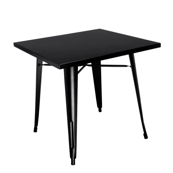 MESA JOSEPHINA DE METAL PRETO