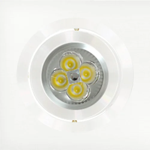 OLHO DE BOI 2 LUZES IGOR ALUMÍNIO BRANCO