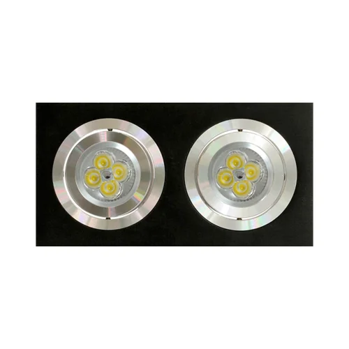 O.B. 2 LUZES DE ASTRID DE ALUMÍNIO PRETO