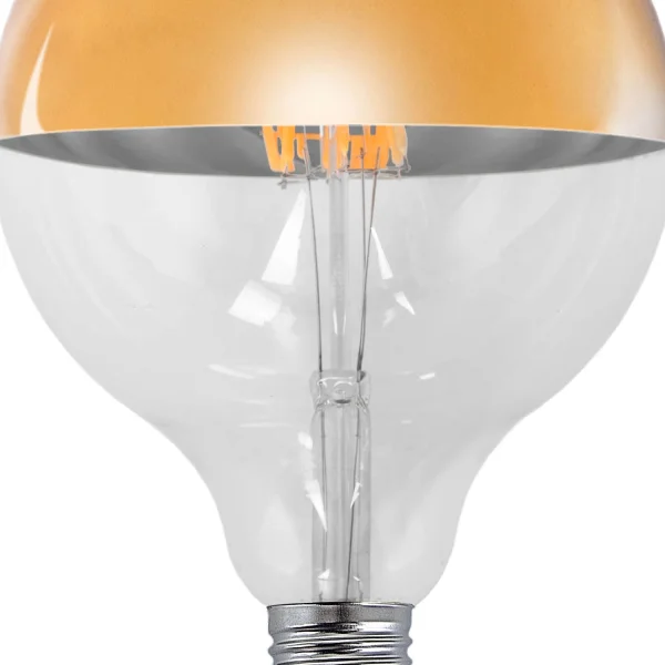 LÂMPADA DECORATIVA 12.5 LED E27 6W 2300K