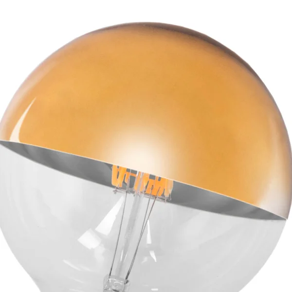 LÂMPADA DECORATIVA 12.5 LED E27 6W 2300K