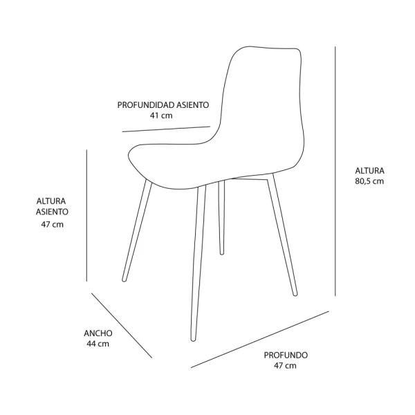 CADEIRA BRANCA FANTASIA