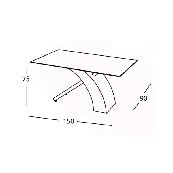 CLARIDADE TRANSP/MESA BRANCA