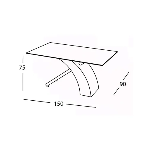 CLARIDADE TRANSP/MESA BRANCA