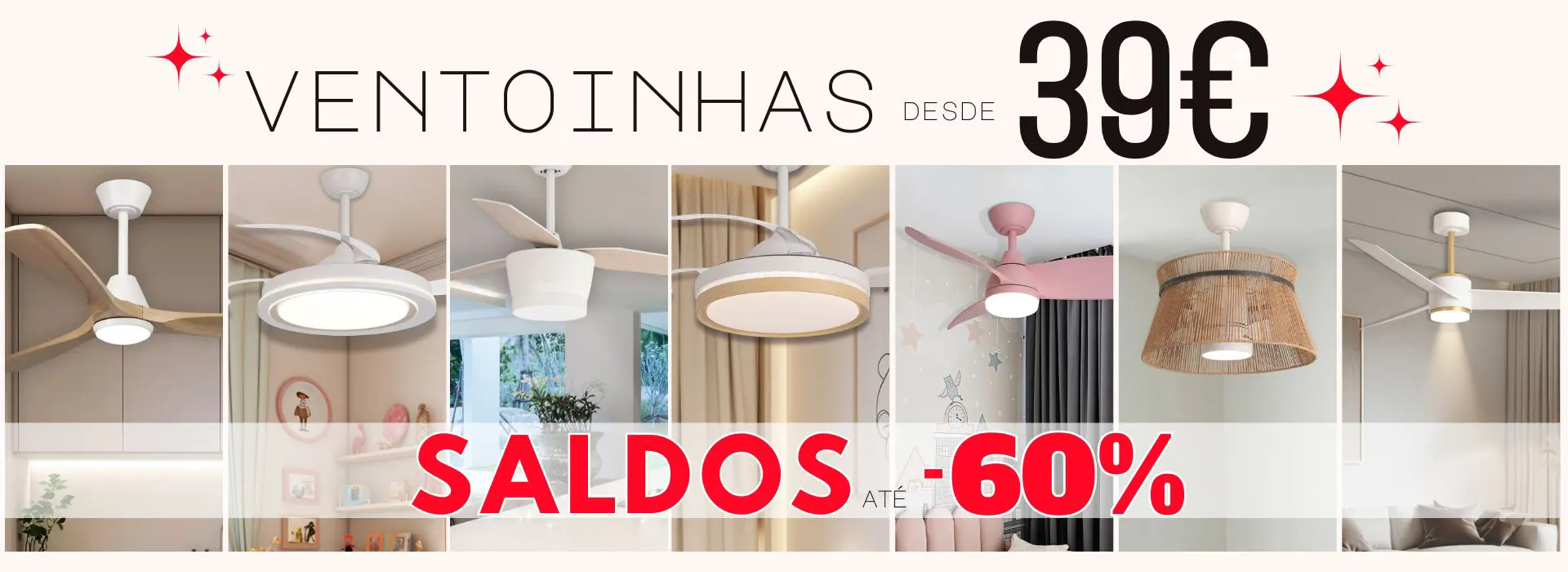 VENTILADORES DE TETO