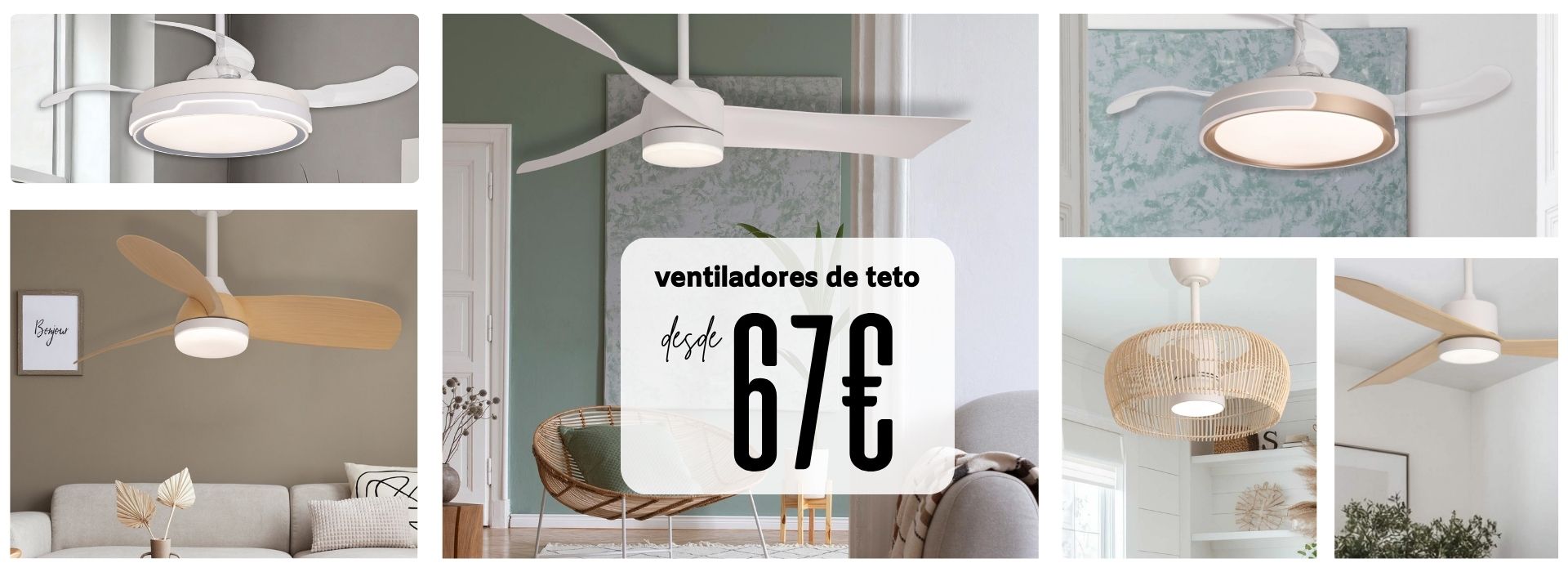 VENTILADORES DE TETO