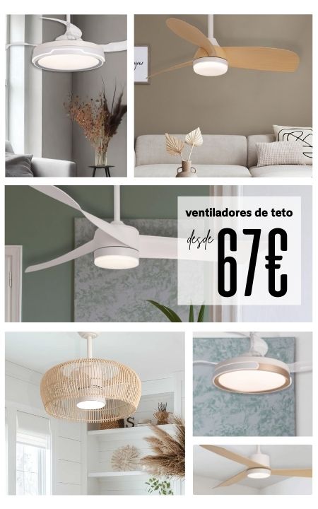 VENTILADORES DE TETO